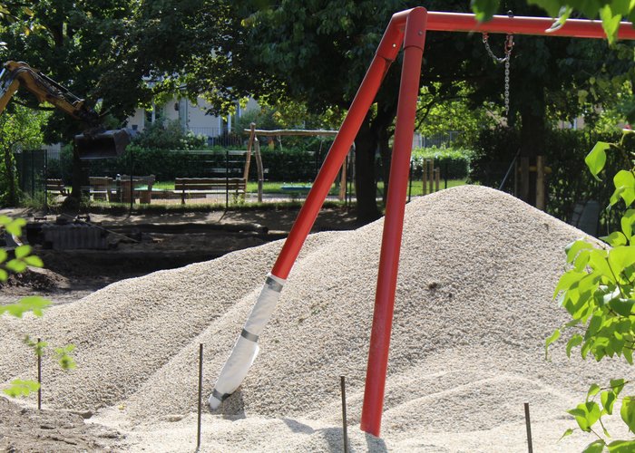 Neugestaltung des Schulhofs