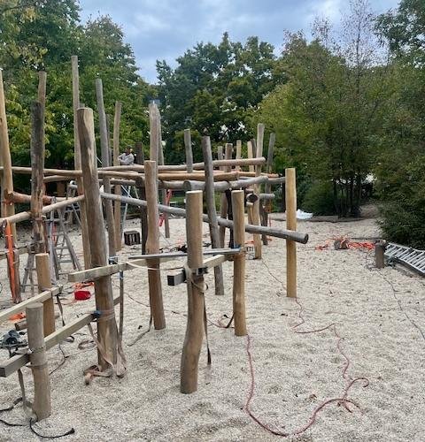 Neugestaltung des Schulhofs